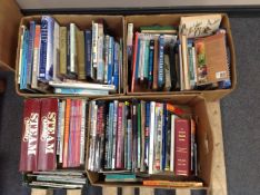 Four boxes of books relating to maritime,