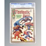 Marvel Comics : CGC Universal Grade, Fantastic Four #73 12¢ comic, slabbed and graded 9.6.