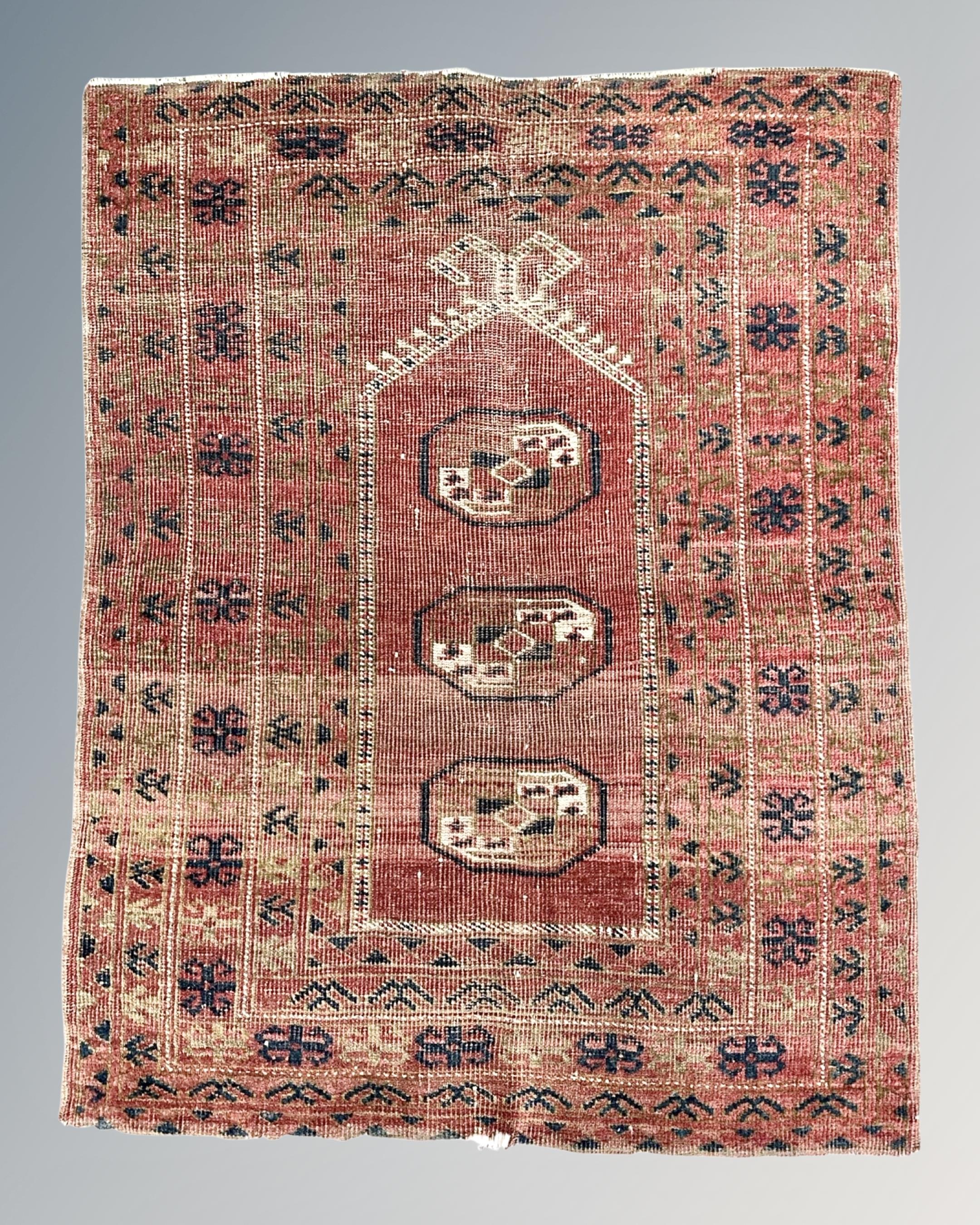 An antique Bokhara rug, Afghanistan, circa 1900,