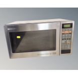 A Sharp stainless steel jet convection and double grill