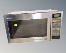 A Sharp stainless steel jet convection and double grill