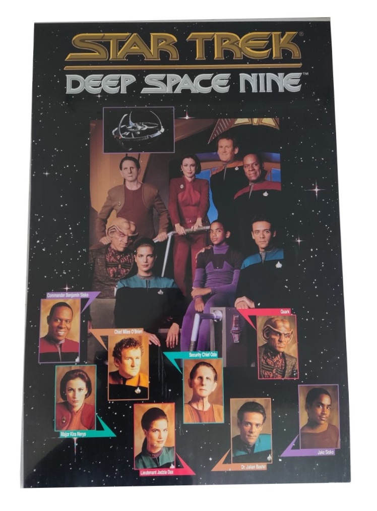 Star Trek and Star Wars posters: The future begins, Picard, Deep space nine, - Image 3 of 4