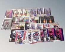 A tray of Marvel Comics, Marvel Must Haves, The Avengers Director's Cut 500,