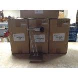 Four R and S Robertson creative lighting solutions cantilever wall lights, boxed.