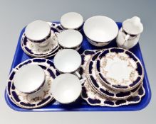 A 21 piece Royal Standard bone china tea service.