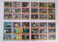 Vintage Return of the Jedi 1983 cards, numbers 100 to 136.