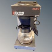 A Bravilor Bonamat Novo 2 catering coffee machine with pot
