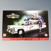 A Lego Ghostbusters 10274 ECTO-1, boxed and sealed.