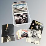 A collection of approximately 60 vinyl LPs and singles including Aretha Franklin, Pink Floyd,