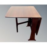 A Stag drop leaf table