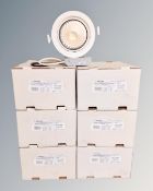 Six Philips LED green Accent light fittings, boxed.