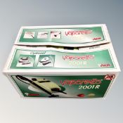 A Polti Vaporetto 2001R steam cleaner in original box.