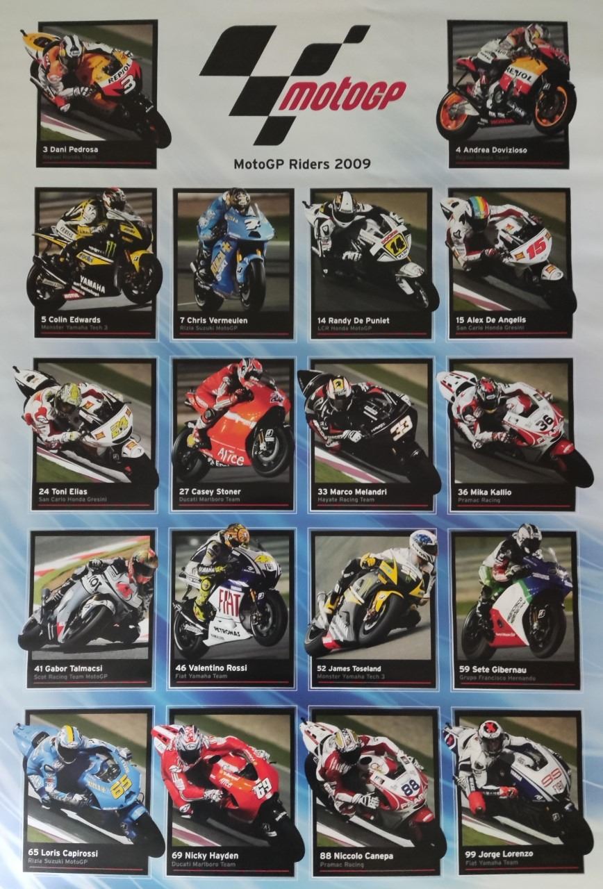 Car and motorbike racing posters including Ferrari and Moto GP together with football posters - Image 2 of 3