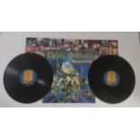 Iron Maiden Live after Death (1985 1st UK pressing) gatefold double LP with full colour brochure.