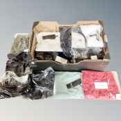 A box containing approximately 20 pieces of new and tagged lady's clothing including Emeliax