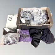 A box containing approximately 20 pieces of new and tagged lady's clothing including Nicole