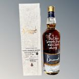 Benromach Speyside single Malt Scotch Whisky exclusive single cask, distilled 2011, bottled 2019,