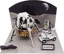 An Apollo Lunar Module model kit,