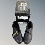 Two pairs of Grafter low profile safety shoes, size 46.