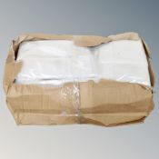 200 140L 18kg clear plastic sacks.