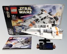 A Lego Star Wars Ultimate Collectors Series 75144 Snow Speeder with mini-figures,