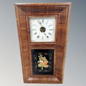 A 19th century American Ansonia wall clock.