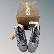 Two pairs of Beaver boots, size 6.