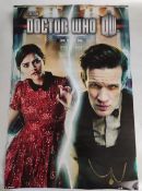 Two BBC Doctor Who posters.