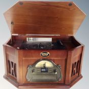 An Amos vintage style music centre.