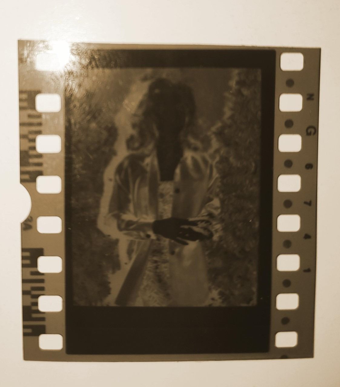 A late 1980s negative of Brooke Shields and a further large photo of Brooke Shields by Richard - Image 2 of 2