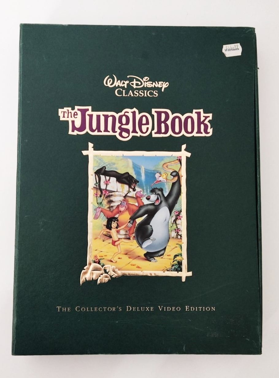 Vintage Walt Disney Classics The Jungle Book The Collectors Deluxe Video Edition,