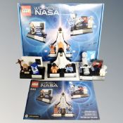 A Lego Ideas 21312 Women of Nasa boxed with instructions