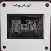 Vintage Andy Warhol negatives.