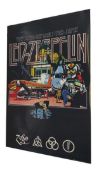 Led Zeppelin - The Song Remains the Same poster and two Linkin Park posters.