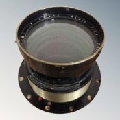 A military Aldis f/56 triplet lens