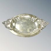 A silver communion dish, Birmingham marks, width 13.5cm. CONDITION REPORT: 79.