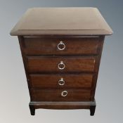 A Stag Minstrel four drawer bedside chest