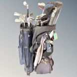 A Calloway golf bag containing Big Bertha irons,