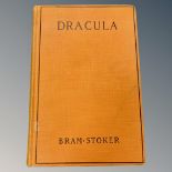 Bram Stoker : Dracula, copyright page states 1897 but this is an American reprint,