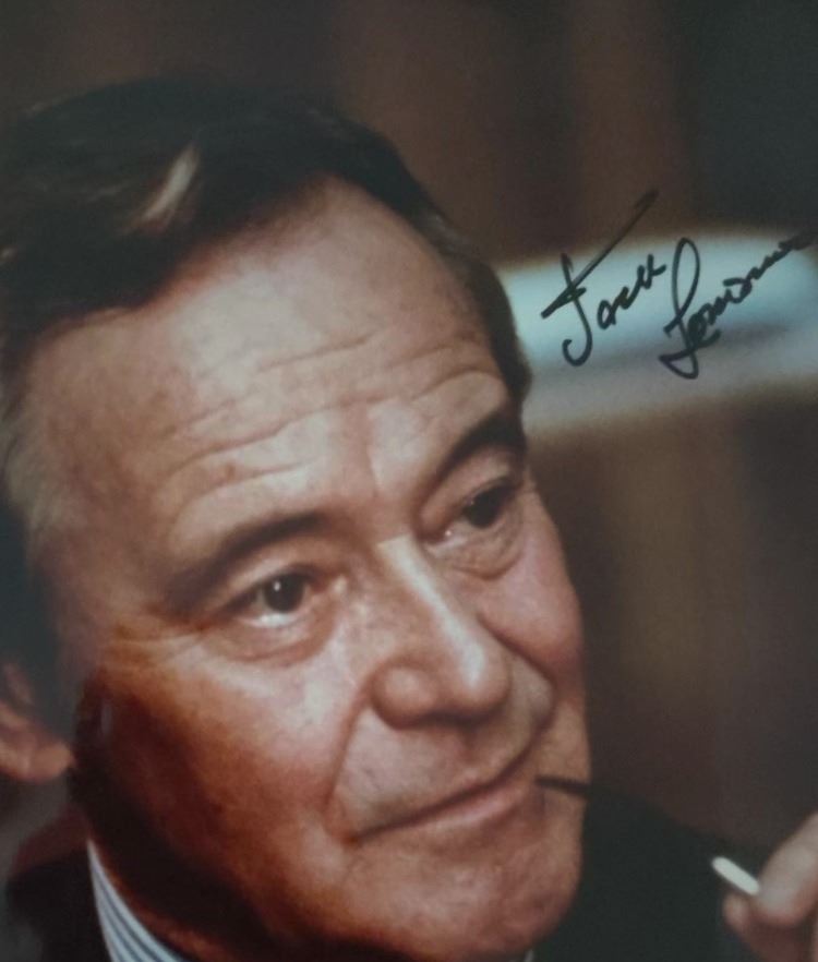 Jack Lemmon signed photo (with coa from autograph world), - Image 2 of 3