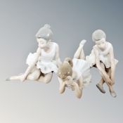 Three Nao figures - Ballerinas