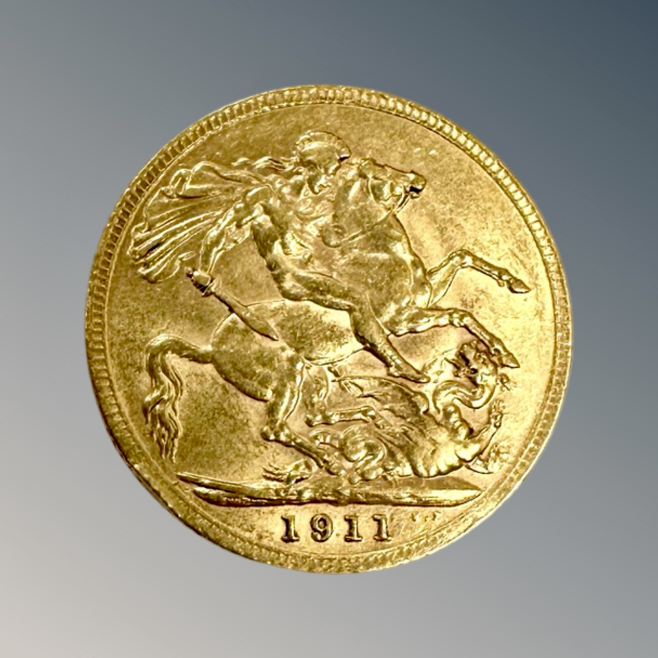 A 1911 gold full sovereign - Image 2 of 2