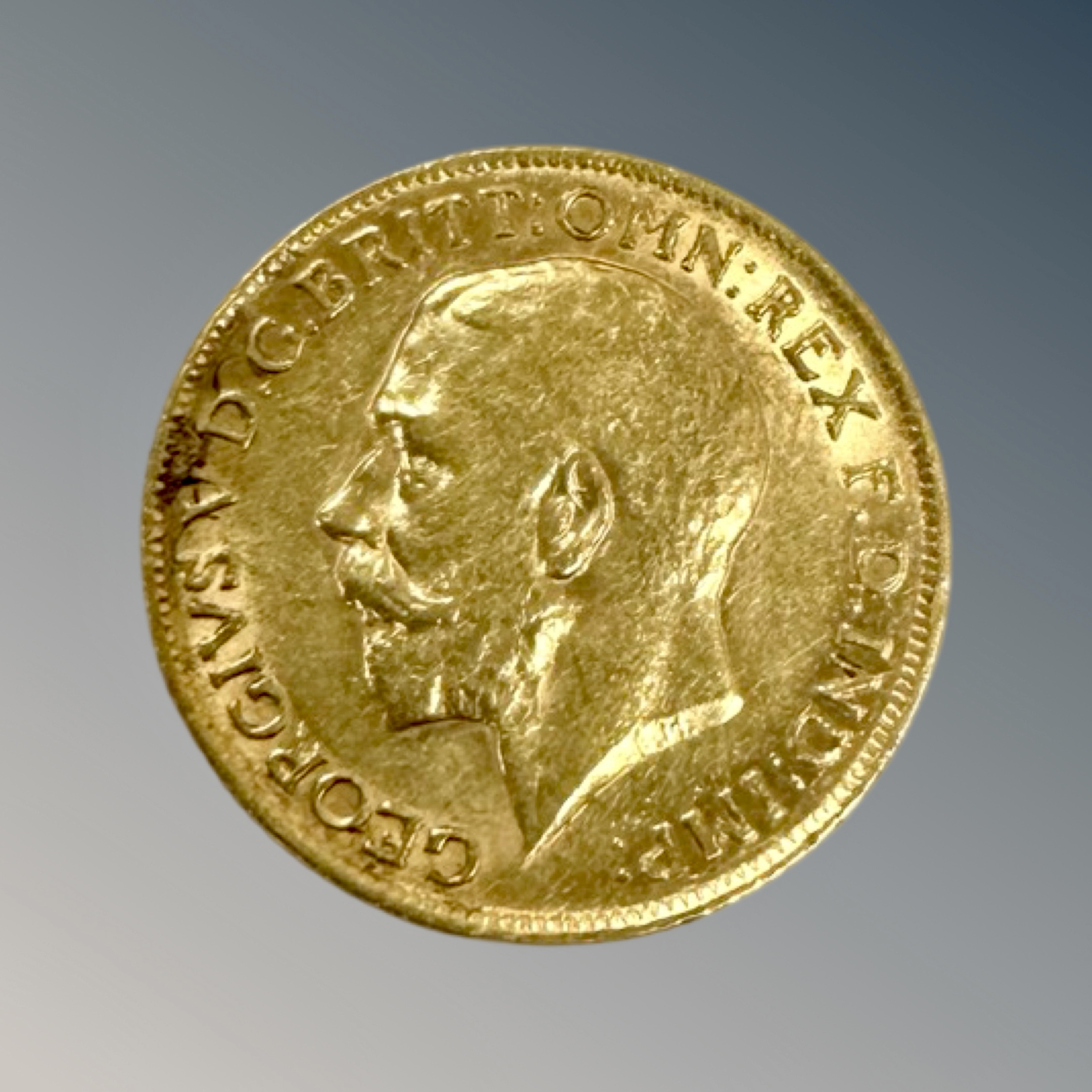 A 1911 gold full sovereign