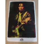 Official Bob Marley posters.