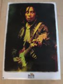 Official Bob Marley posters.