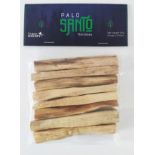 Palo Santo holy sticks from the wild native tree in Peru.