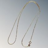 A 14ct gold necklace CONDITION REPORT: 2.