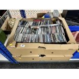Two boxes of CD's, Genesis compilations, Nirvana,