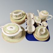 Thirty-seven pieces of Royal Stafford fine earthenware tea and dinner ware