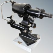 A Woodlin optometrist's keratometer